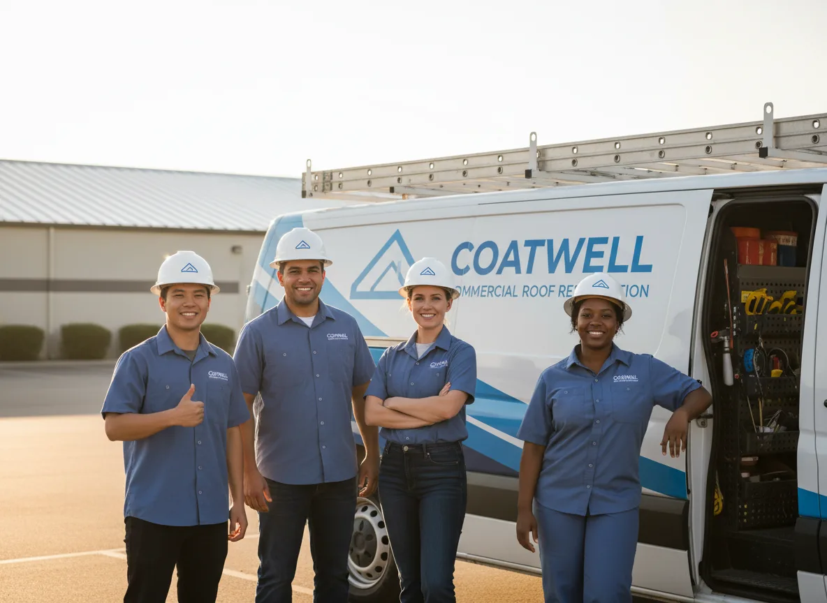 Commercial roof coating company in Clements, MD